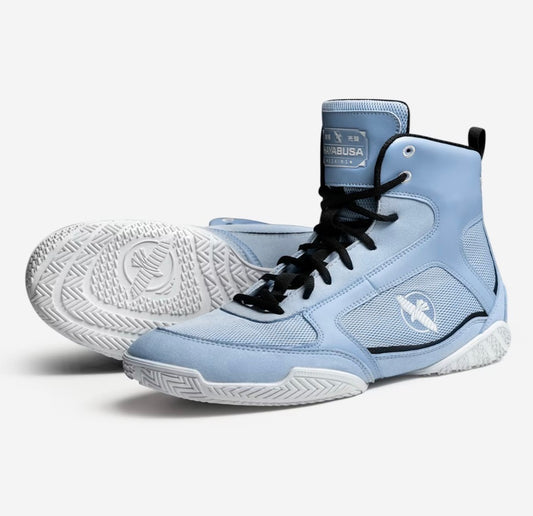 Hayabusa Pro Boxing Shoes - Powder Blue