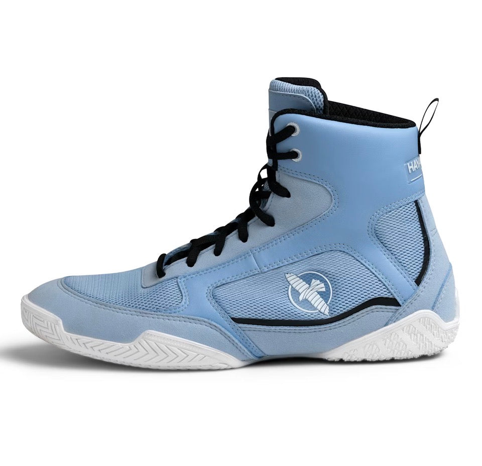 Hayabusa Pro Boxing Shoes - Powder Blue