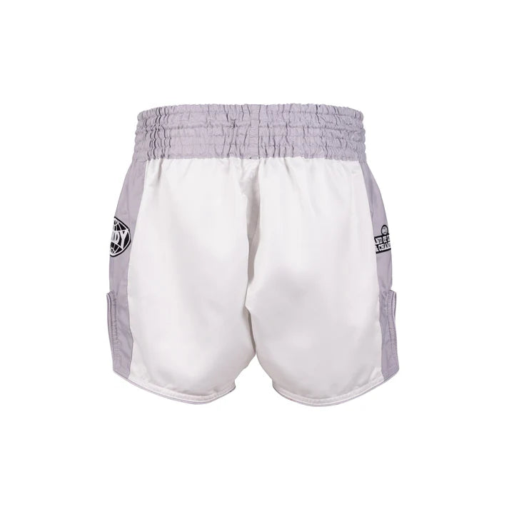 WINDY RETRO 2.0 THAI SHORTS - White/Gray