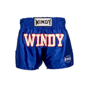 WINDY RETRO 2.0 THAI SHORTS - Satin Blue