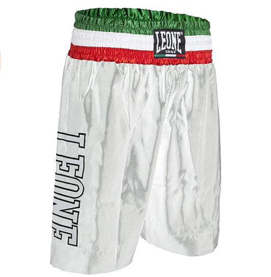 Leone Tricolore Boxing Shorts - White