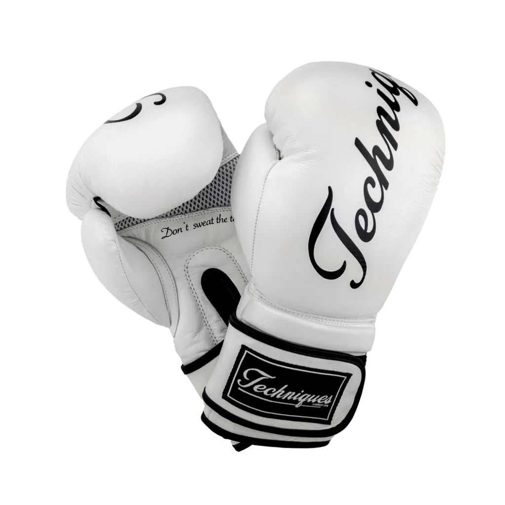 Techniques Akala Professional Boxing Gloves - Black or White