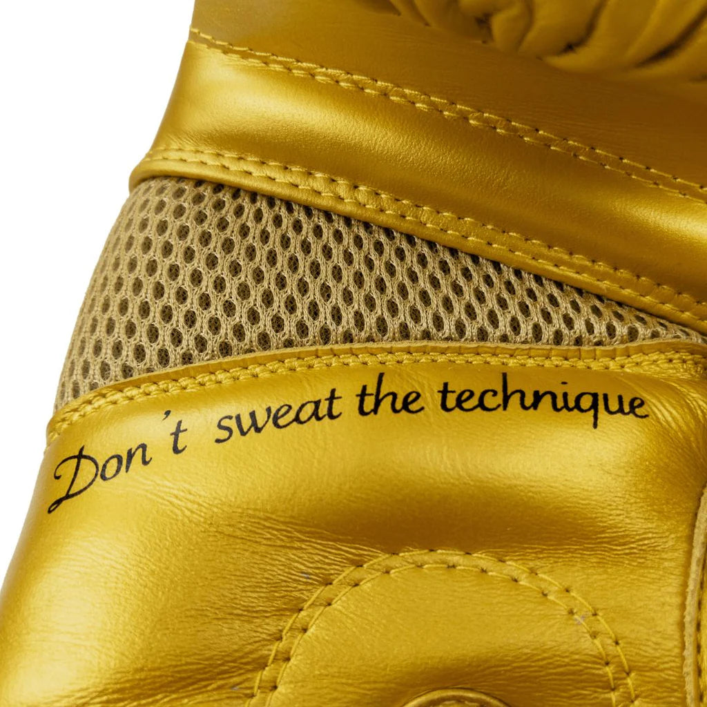 Techniques Akala Professional Boxing Gloves - Gold