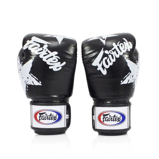 Fairtex Nation Boxing Gloves - Black