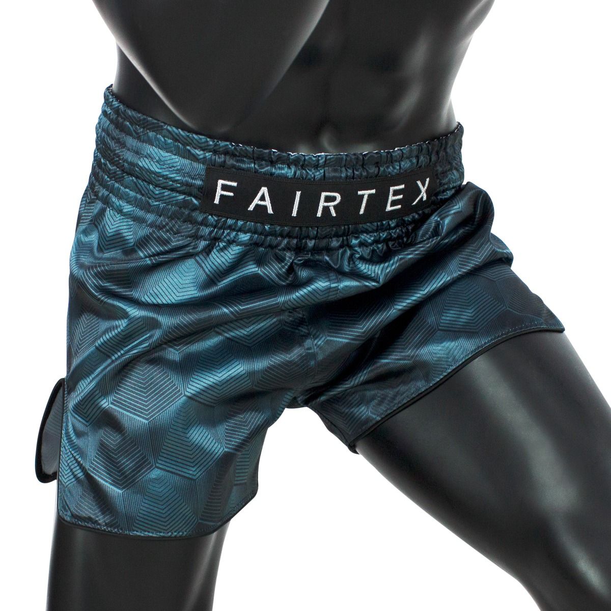 Fairtex Slim Cut Thai Shorts - Stealth - Grey