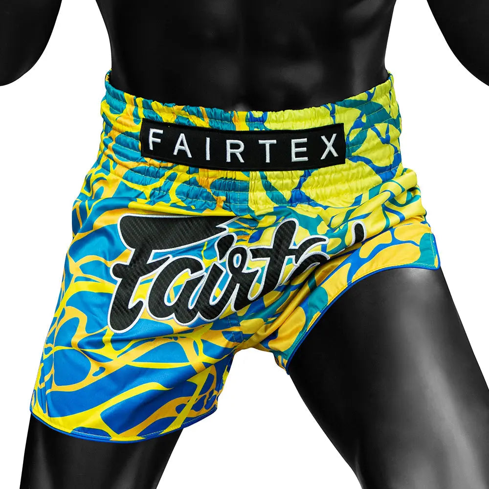 Fairtex Thai Shorts - Magma Green