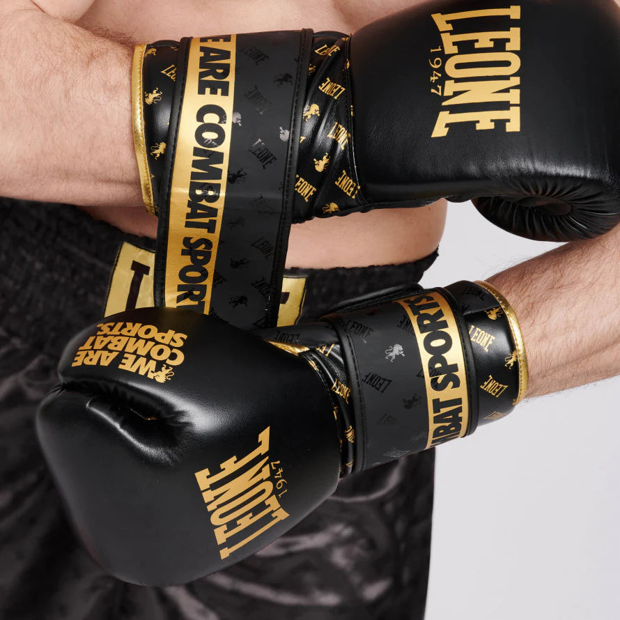 LEONE DNA BOXING GLOVES - Black or Red