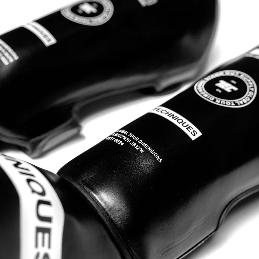 Techniques DST2 Shin Guards - Black or White