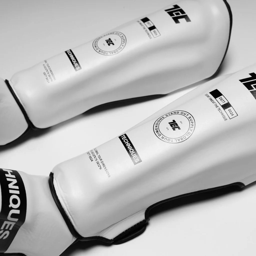 Techniques DST2 Shin Guards - Black or White