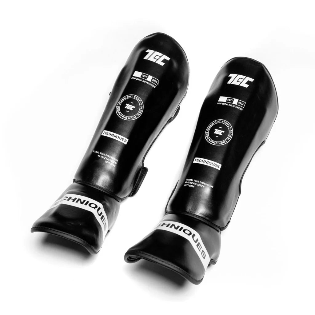Techniques DST2 Shin Guards - Black or White