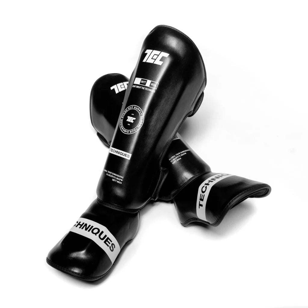 Techniques DST2 Shin Guards - Black or White
