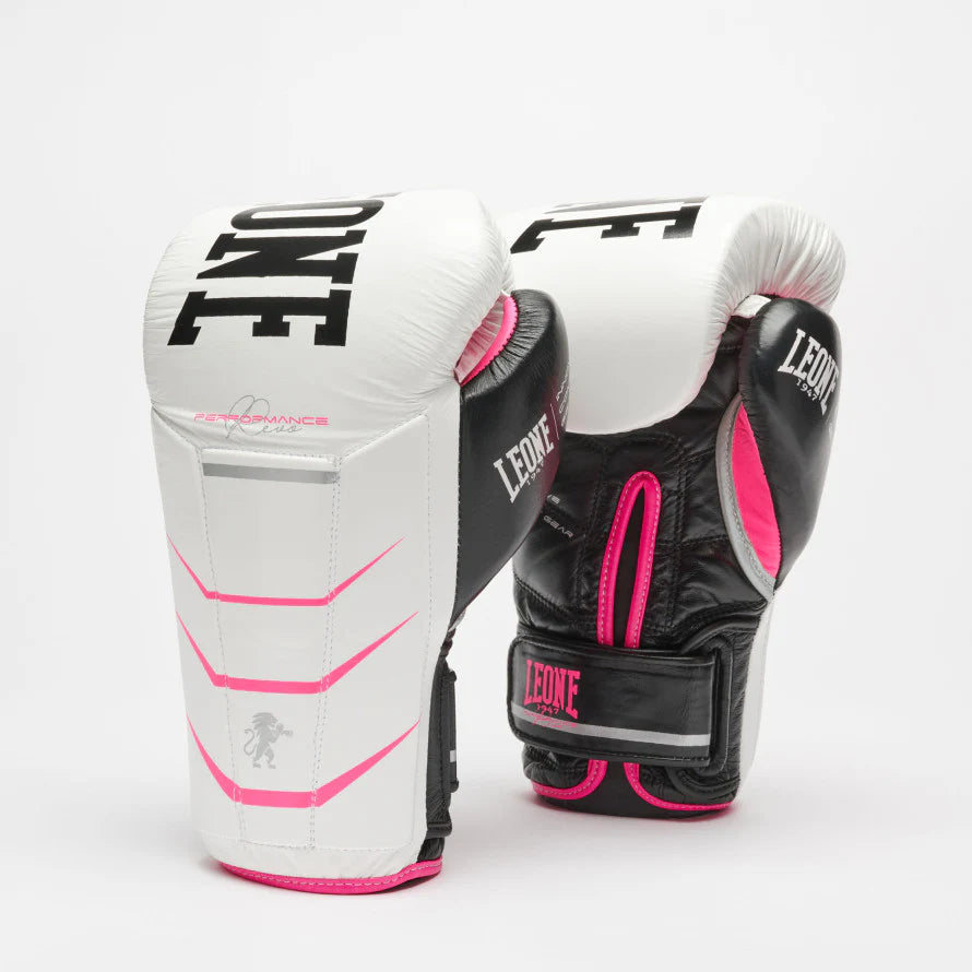 LEONE REVO FLUO BOXING GLOVES - Black or White