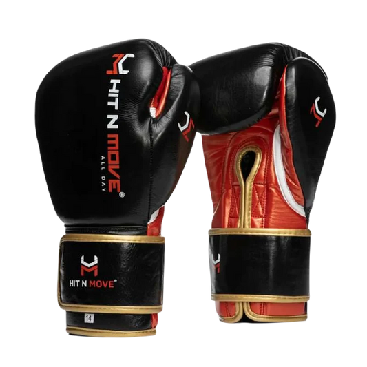 Hit N Move All Day Pro-Grip Plus Boxing Gloves - Multiple Colors