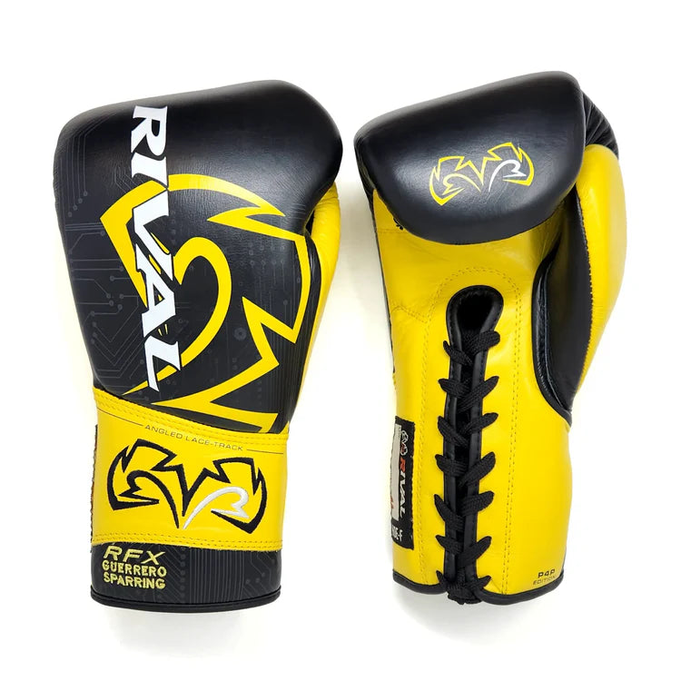 RIVAL RFX-GUERRERO SPARRING GLOVES - P4P EDITION - Black or Blue