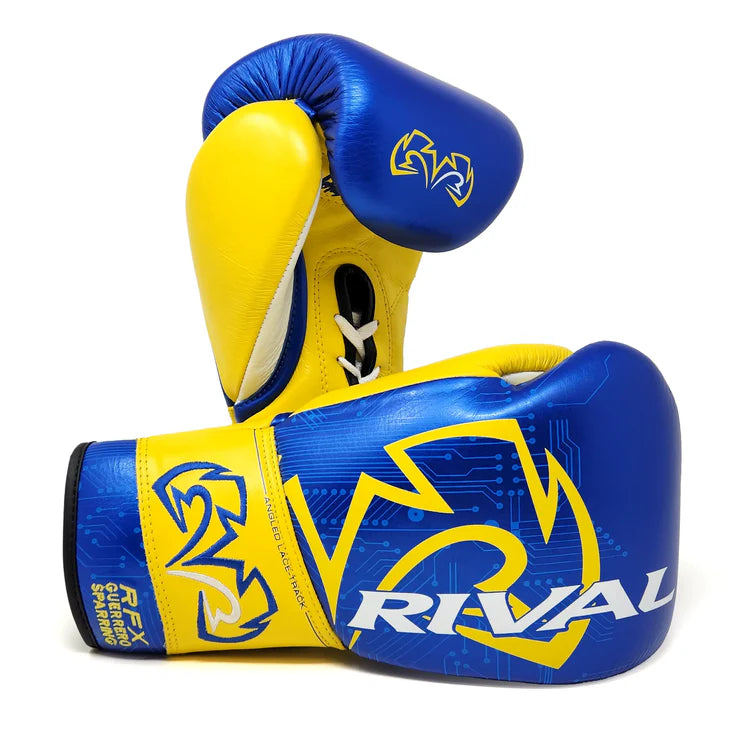 RIVAL RFX-GUERRERO SPARRING GLOVES - P4P EDITION - Black or Blue