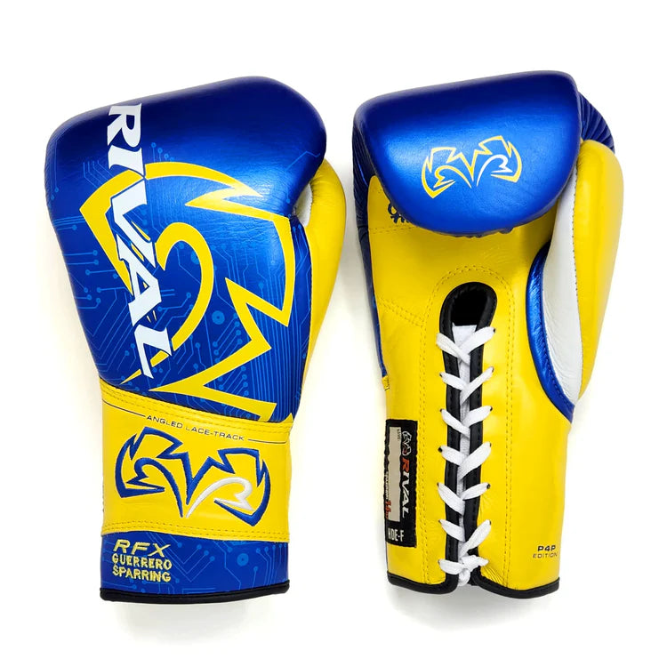 RIVAL RFX-GUERRERO SPARRING GLOVES - P4P EDITION - Black or Blue