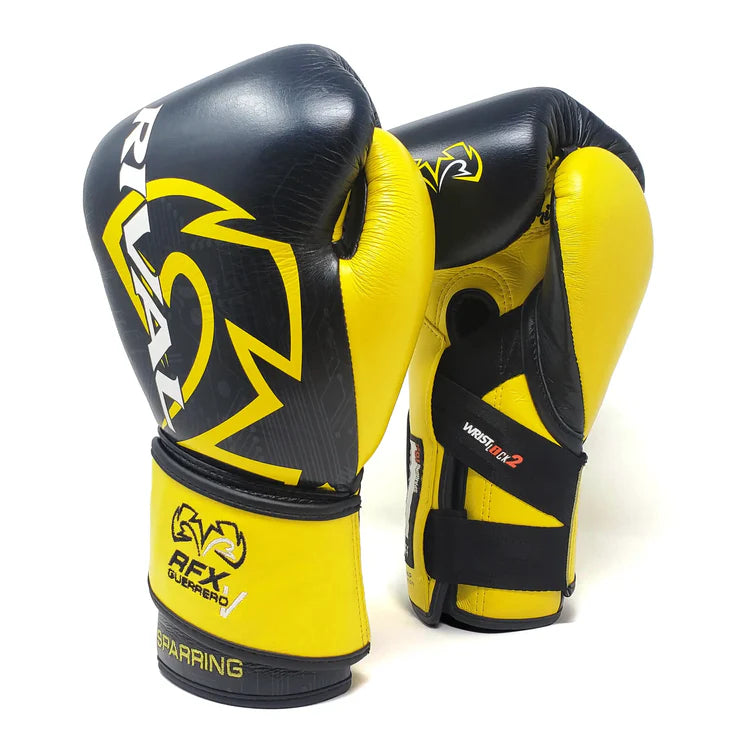 RIVAL RFX-GUERRERO-V SPARRING GLOVES - P4P EDITION - Black or Blue