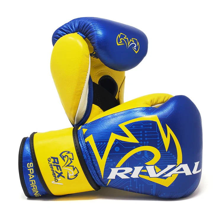 RIVAL RFX-GUERRERO-V SPARRING GLOVES - P4P EDITION - Black or Blue