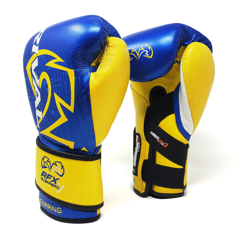 RIVAL RFX-GUERRERO-V SPARRING GLOVES - P4P EDITION - Black or Blue