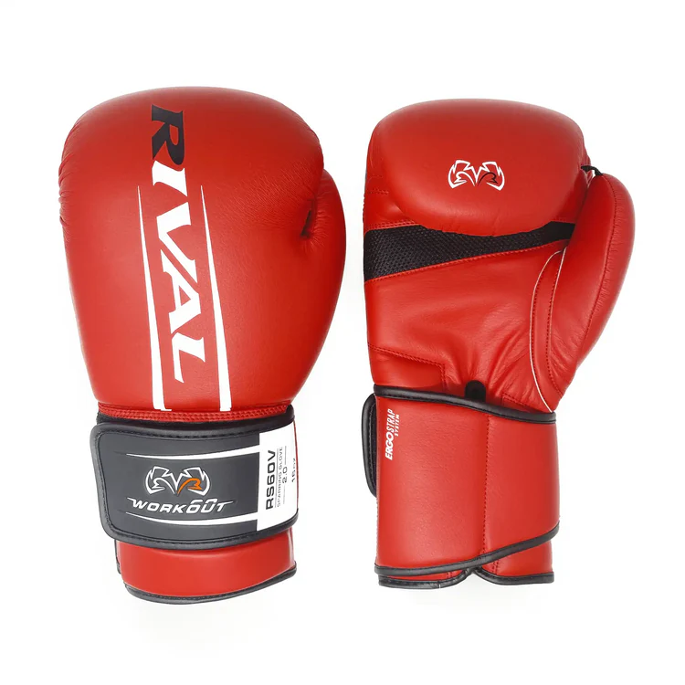 RIVAL RS60V WORKOUT SPARRING GLOVES 2.0 - Black or Red