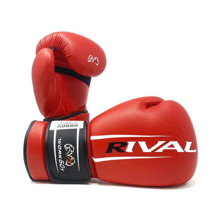 RIVAL RS60V WORKOUT SPARRING GLOVES 2.0 - Black or Red