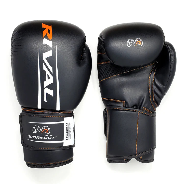 RIVAL RS60V WORKOUT SPARRING GLOVES 2.0 - Black or Red