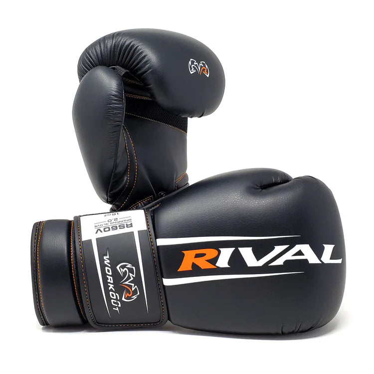 RIVAL RS60V WORKOUT SPARRING GLOVES 2.0 - Black or Red