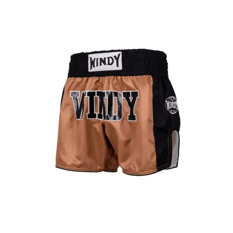 WINDY RETRO 2.0 THAI SHORTS - Brown/Black