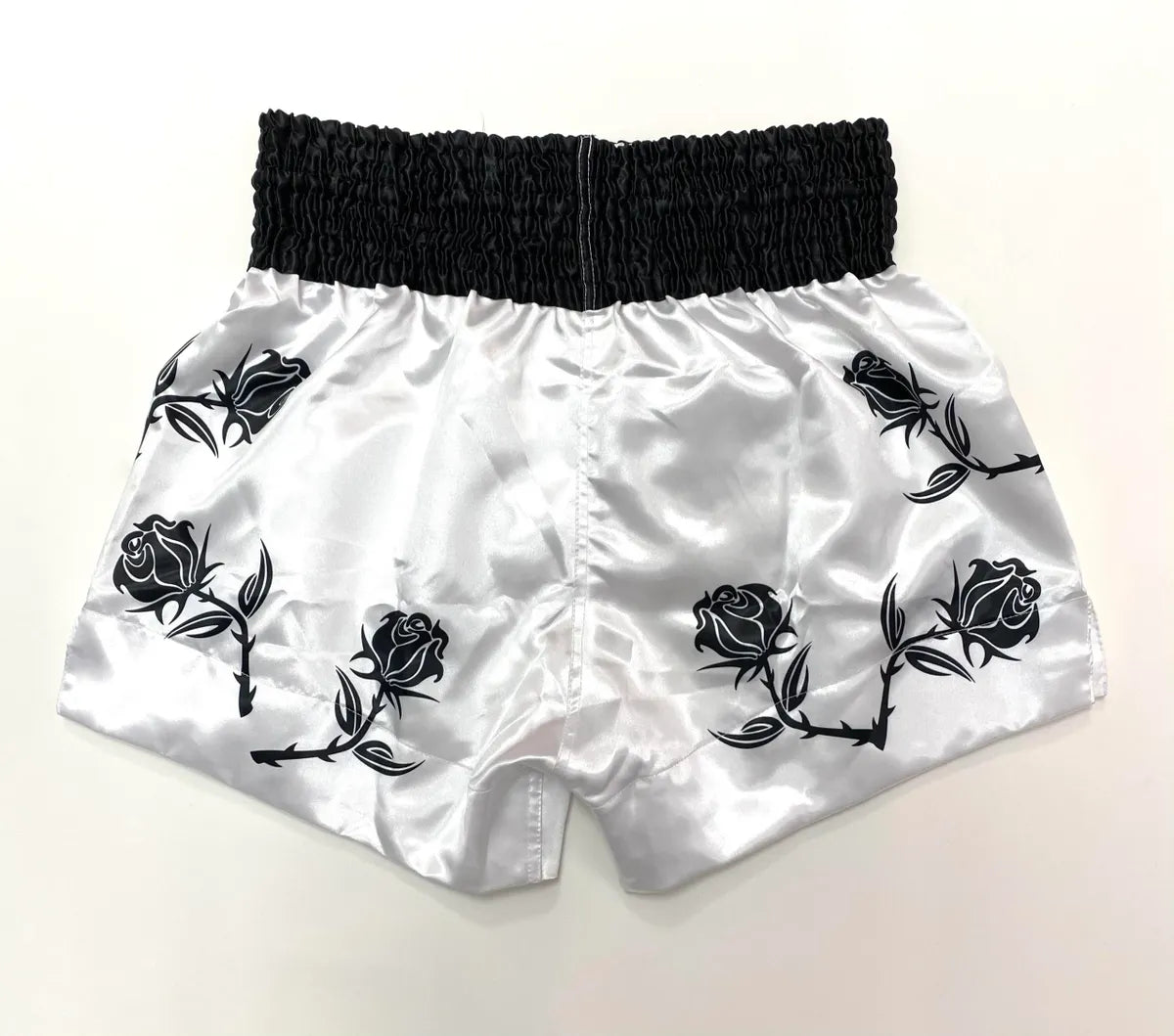 FAIRTEX TRADITIONAL THAI SHORTS - BLACK ROSES