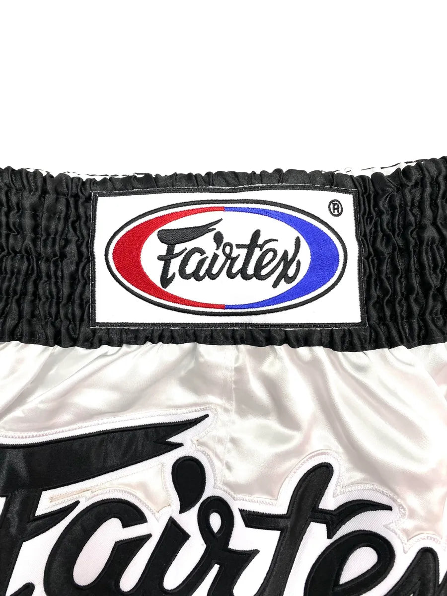 FAIRTEX TRADITIONAL THAI SHORTS - BLACK ROSES