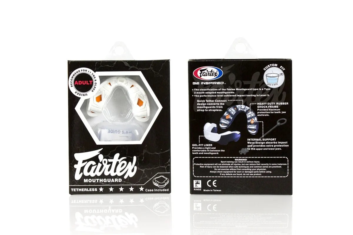 Fairtex MG3 Mouthguard - Black or White - Adult