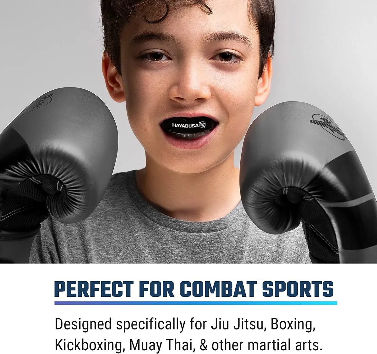 HAYABUSA YOUTH COMBAT MOUTH GUARD - Various Colors - KIDS