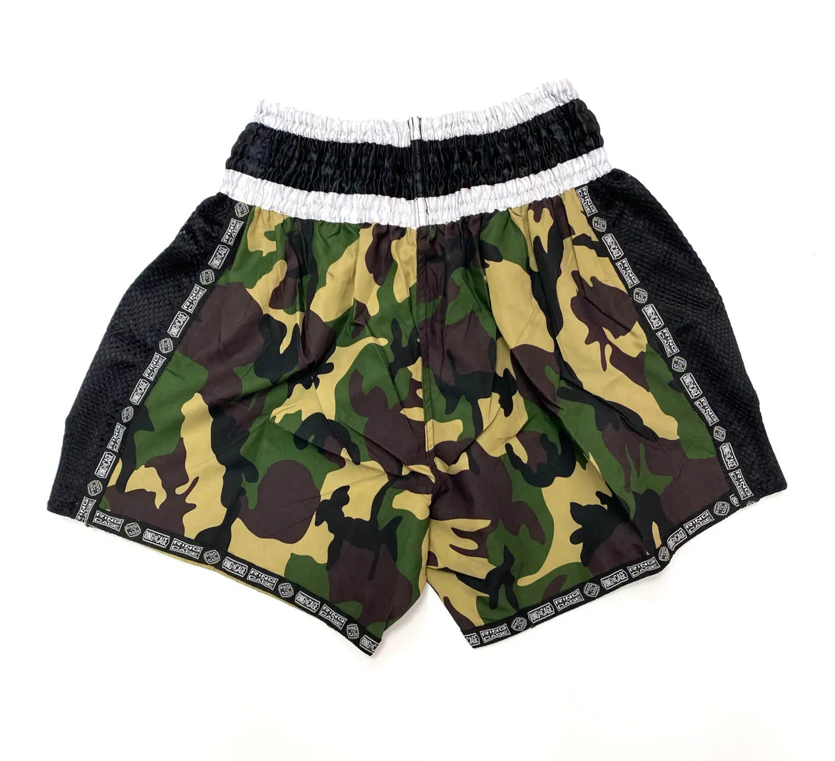 RING TO CAGE THAI SHORTS - Camo/Mesh