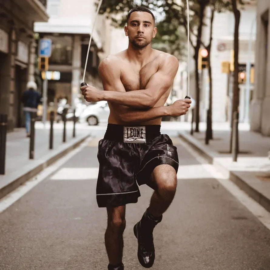 LEONE CAMOBLACK BOXING SHORTS