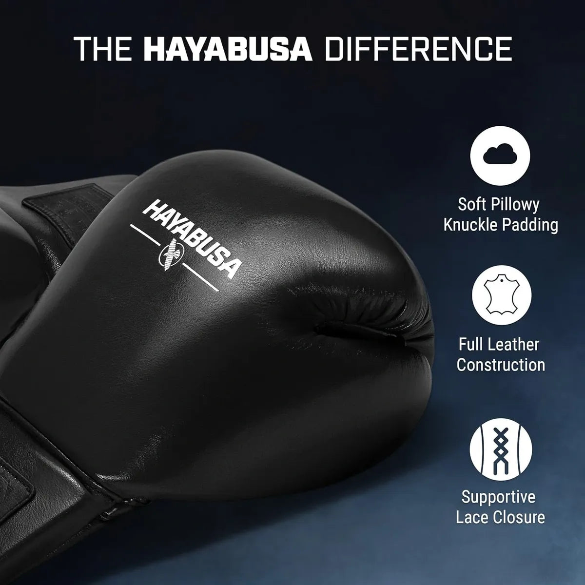 HAYABUSA PRO LACEUP BOXING GLOVES - Various Colors