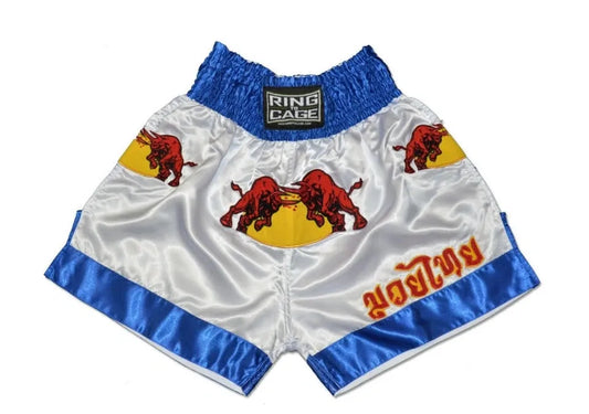 RING TO CAGE THAI SHORTS - RedBull