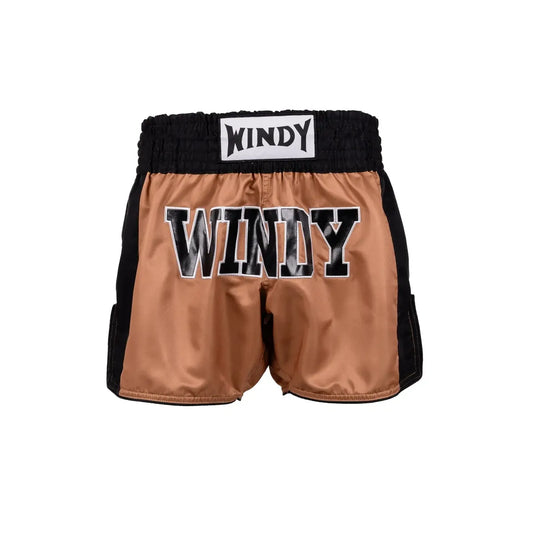 WINDY RETRO 2.0 THAI SHORTS - Brown/Black