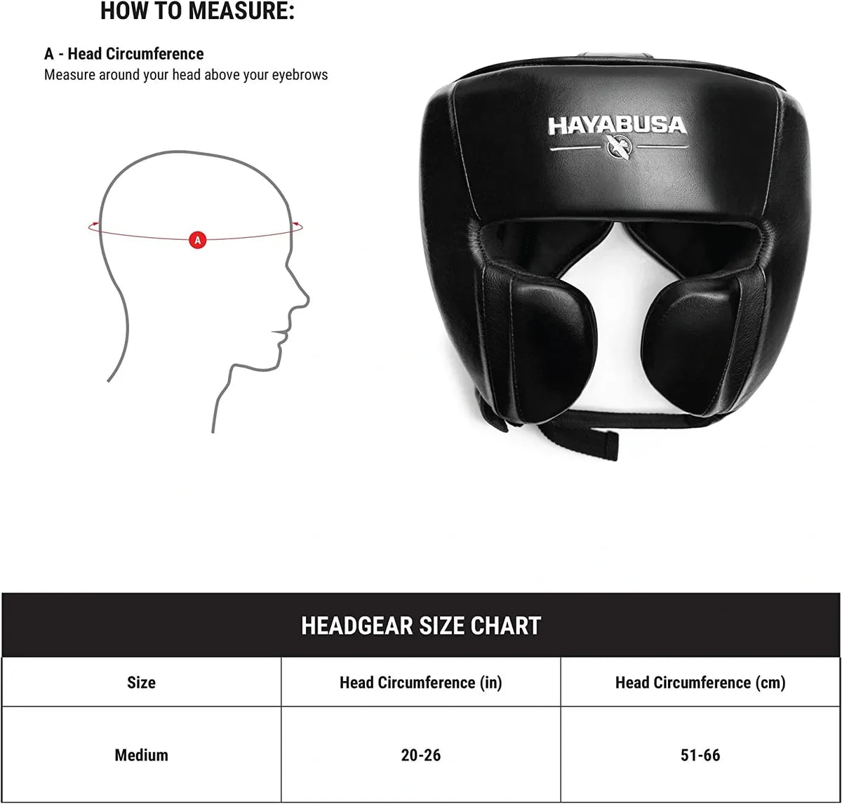 HAYABUSA PRO BOXING HEADGEAR