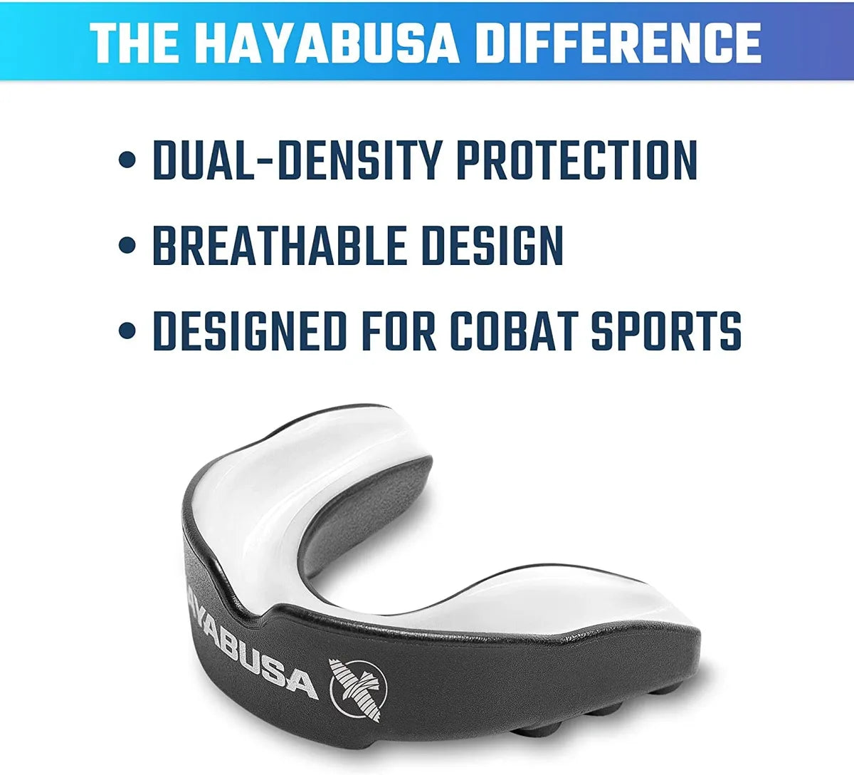 HAYABUSA YOUTH COMBAT MOUTH GUARD - Various Colors - KIDS