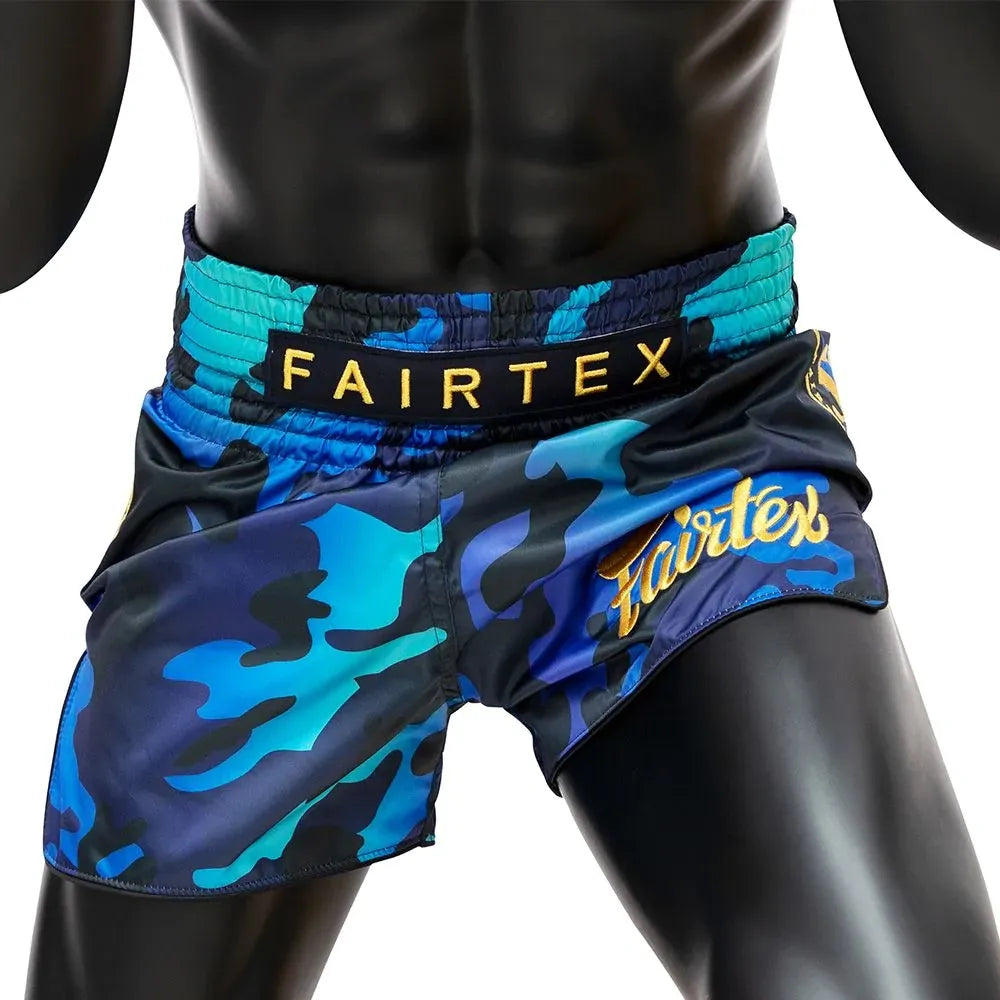 FAIRTEX SLIM CUT THAI SHORTS - GOLDEN JUBILEE