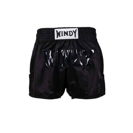 WINDY RETRO 2.0 THAI SHORTS - Black