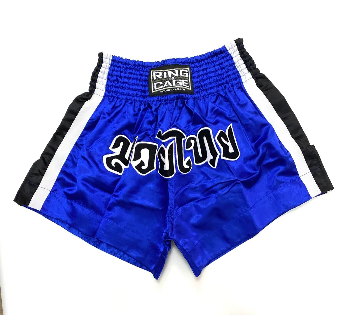 RING TO CAGE THAI SHORTS - Blue