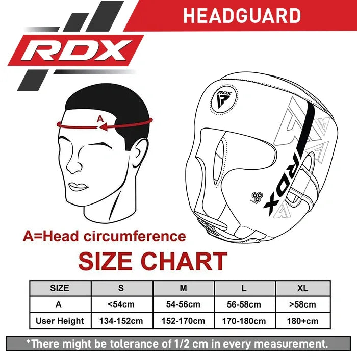 RDX F6 KARA HEADGEAR - Various Colors