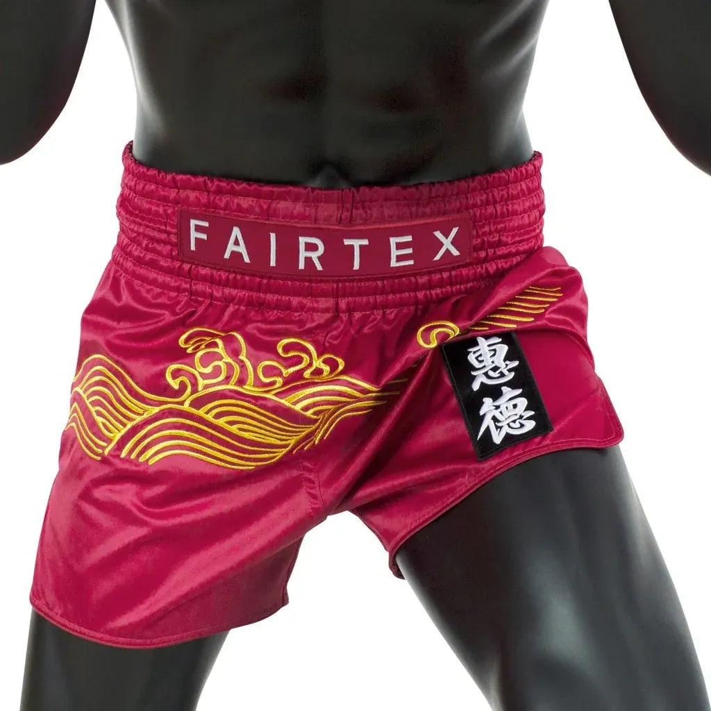 Fairtex Slim Cut Thai Shorts - Golden River