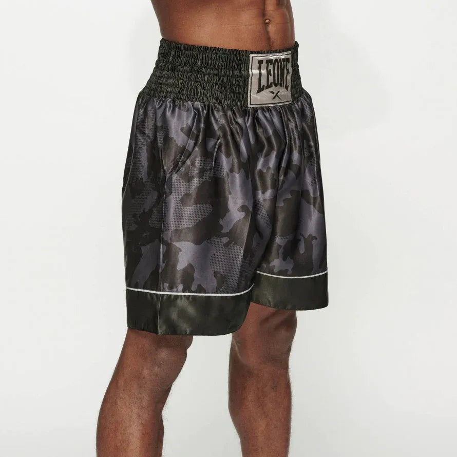 LEONE CAMOBLACK BOXING SHORTS