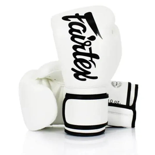 FAIRTEX BGV14 BOXING GLOVES - White