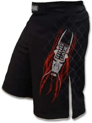 RING TO CAGE ELITE MMA SHORTS - Black or White