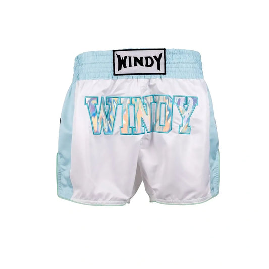 WINDY RETRO 2.0 THAI SHORTS - White Ice