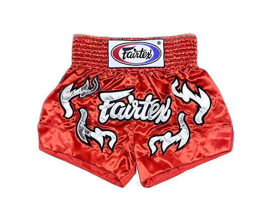 FAIRTEX TRADITIONAL THAI SHORTS - SILVER FAIRTEX