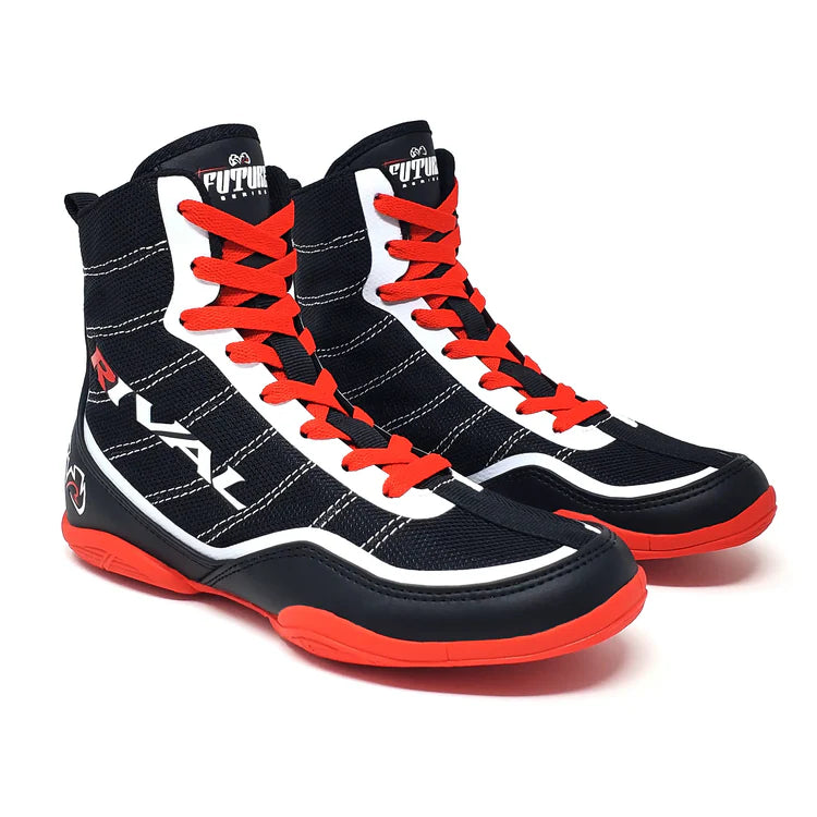 RIVAL RSX-FUTURE BOXING SHOES - Black/Red - KIDS